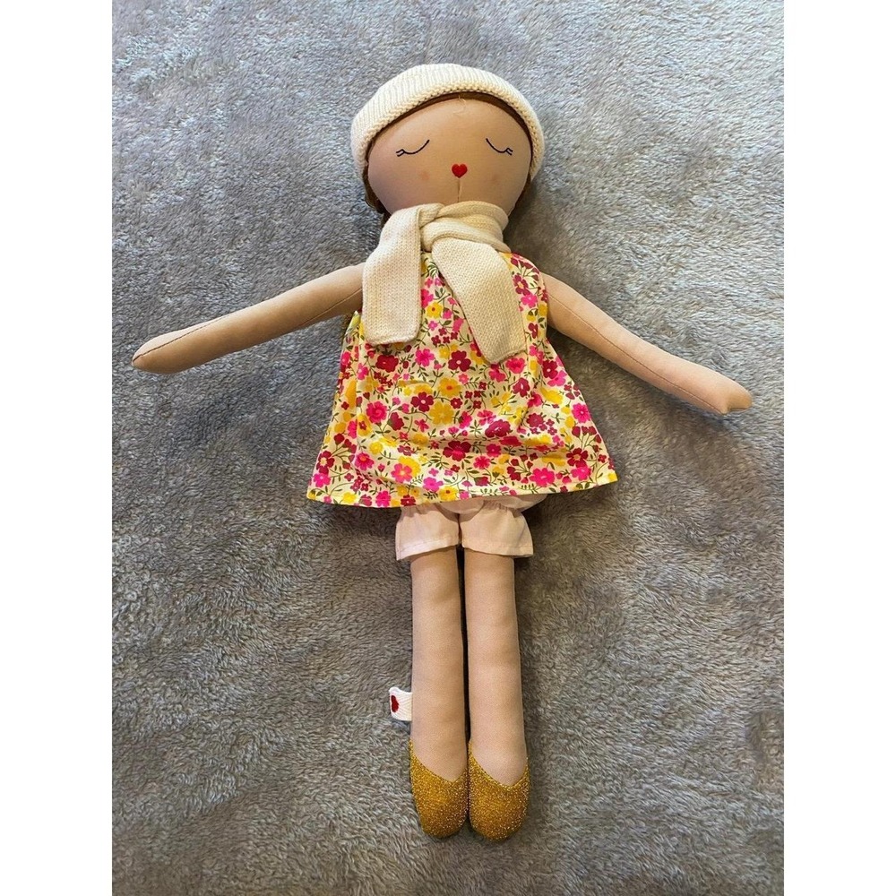 Hearts Of Yarn Fabric Doll 20" s50